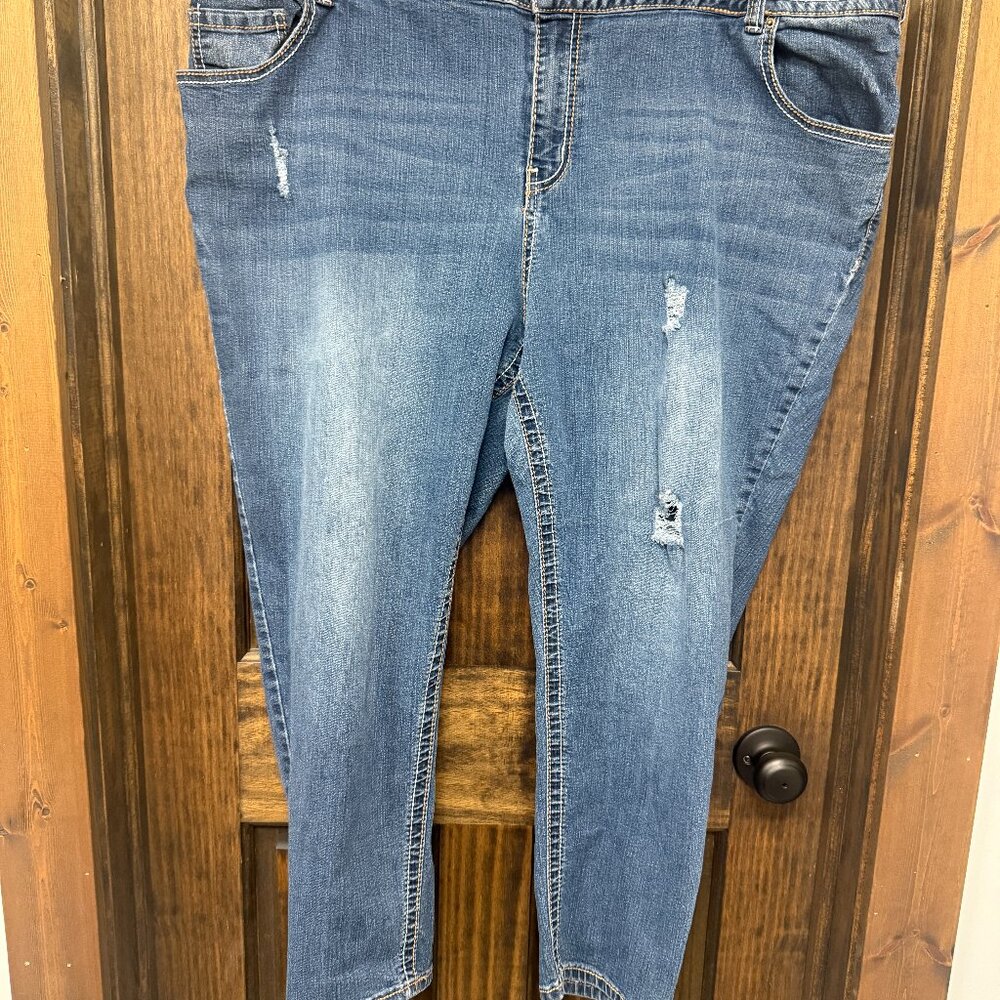 LANE BRYANT ANKLE, SIZE 26, BLUE